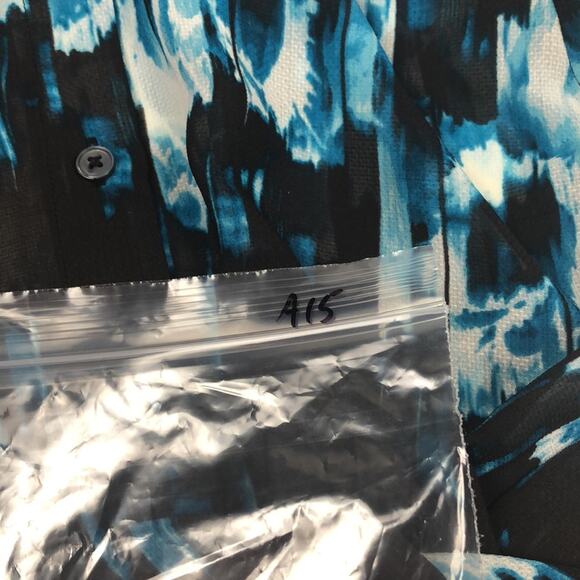 Derek Lam Semi Sheer Abstract Blouse Small - Picture 7 of 7